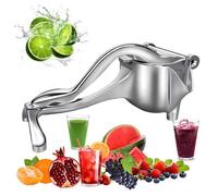 HYZHANHONG Exprimidor de limón Manual Comercial, exprimidor Manual de Escritorio, aleación de Aluminio Resistente y filtros PP, Herramientas de Cocina fáciles de Mantener adecuadas para domésticas
