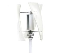 HYZHANHONG Kit de turbina eólica Vertical Ajustable automática sin Ruido de 9000 W, turbina eólica de 3 Palas 12V 24V 48V 220V con Controlador Adecuado para Sistemas de energía eólica/Solar,48v