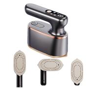 HYZHANHONG Pequeña Plancha de Mano Plegable, vaporizador de Ropa de 1200 W, Mini máquina de Planchar con Tanque de Agua de 150 ml, Giratorio de 180 ° Adecuado para Lana, Seda, Fibra sintética