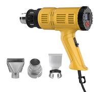 HYZHANHONG Pistola de Aire Caliente de Soldadura de Calentamiento rápido de 2000 W 3 boquillas Pistola de Calor con Pantalla Digital LCD aplicable a la Pintura de decapado de PVC retráctil