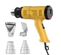 HYZHANHONG Pistola de Calor de 2000 W Kit de Pistola de Aire Caliente de Servicio Pesado con 4 boquillas Temperatura Ajustable de 50-650 °C Adecuado para Aplicaciones de películas