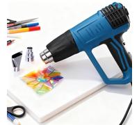 HYZHANHONG Pistola de Calor Multiusos 2000W Alta Potencia Herramienta de Calentamiento Rápido Temperatura Variable 50℃-630℃ para Soldadura de Plástico