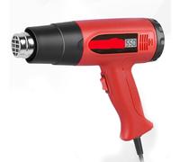 HYZHANHONG Pistola de Calor portátil con Temperatura Ajustable y Pantalla LED, Ideal para envasado retráctil, Manualidades con Resina y reparación de teléfonos (1800W)