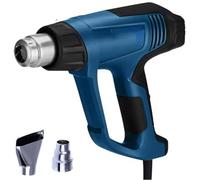 HYZHANHONG Pistola de Calor Profesional de 2000W, Herramienta de Aire Caliente de Calentamiento rápido con Temperatura Variable y 2 boquillas para Bricolaje, termorretráctil y vinilado de Autos