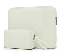 HYZUO 13,3-14 Pulgadas Portátiles Funda Set para MacBook Pro 14 M5/M4/M3/M2/M1, MacBook Air/Pro 13,3, 13"-13,8" Surface Book/Laptop, Funda para Portátil de 13,3" HP DELL Lenovo ASUS Acer, Beige