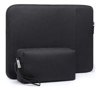 HYZUO 13 Pulgadas Funda Bolsa Portátil para MacBook Air 13 M5/M4/M3/M2/M1 A3449 2026-2018, MacBook Pro 13 M2/M1 2026-2016, 13" MacBook Neo 2026, iPad Pro/Air 13, XPS 13, Surface Pro, Negro