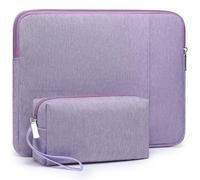 HYZUO 13 Pulgadas Funda Bolsa Portátil para MacBook Air 13 M5/M4/M3/M2/M1 A3449 2026-2018, MacBook Pro 13 M2/M1 2026-2016, 13" MacBook Neo 2026, iPad Pro/Air 13, XPS 13, Surface Pro, Violeta Lila