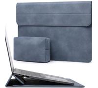 HYZUO 13 Pulgadas Funda para Portátiles con Soporte para 2026-2018 MacBook Air 13 M5 M4 M3 M2 M1, 2026 13" MacBook Neo, 2026-2016 MacBook Pro 13 M2 M1, 13" iPad Pro/Air, Surface Pro 12-3, Azul Haze