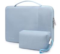 HYZUO 14-15 Pulgadas Funda Bolsa Portátil para MacBook Air 15 M5 M4 M3 M2 2026-2023, MacBook Pro 15, XPS 14/15 Plus, 15" Surface Laptop, 14" 14,4" HP DELL Lenovo ASUS Acer Samsung, Azul Pálido