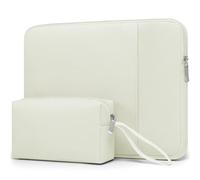 HYZUO 14-15 Pulgadas Funda Bolsa Portátil para MacBook Air 15 M5/M4/M3/M2 A3448 2026-2023, MacBook Pro 15, XPS 14/15 Plus, 15" Surface Laptop, Funda para 14" HP Lenovo ThinkPad ASUS Acer, Beige