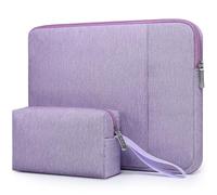 HYZUO 14-15 Pulgadas Funda Bolsa Portátil para MacBook Air 15 M5/M4/M3/M2 A3448 2026-2023, MacBook Pro 15, XPS 14/15 Plus, 15" Surface Laptop, Funda para 14" HP Lenovo ThinkPad Asus Acer, Violeta Lila