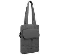 HYZUO 15-16 Pulgadas Funda Acolchada para Portátil para MacBook Pro 15/16, 15" 15,6" DELL/HP/Lenovo/ASUS/Acer/Samsung, Bolsos Hombro Delgados Mujer, Bolso Trabajo Diario, Gris Espacial