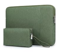HYZUO 15-16 Pulgadas Funda Bolsa Portátil para MacBook Pro 16 M5/M4/M3/M2/M1 A3428 A3429 2026-2019, 15" Surface Book, Maletín Portátil para 15" 15,6" HP DELL Lenovo ASUS Acer Samsung, Verde Hierba
