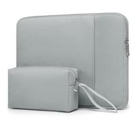 HYZUO 15-16 Pulgadas Funda Bolsa Portátil para MacBook Pro 16 M5/M4/M3/M2/M1 A3428 A3429 2026-2019, 15" Surface Book, Maletín Portátil para 15" 15,6" HP DELL Lenovo ASUS Acer Samsung, Gris Roca