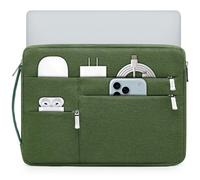 HYZUO 15-16 Pulgadas Funda Ordenador Portátil para MacBook Pro 16 M5/M4/M3/M2/M1 A3428 A3429 2026-2019, 15" Surface Book, Bolsa Protectora para 15" 15,6" Dell HP Lenovo Asus Acer Samsung, Verde Hierba