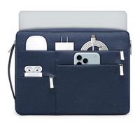 HYZUO 15-16 Pulgadas Funda Ordenador Portátil para MacBook Pro 16 M5/M4/M3/M2/M1 A3428 A3429 2026-2019, 15" Surface Book, Bolsa Protectora para 15" 15,6" DELL HP Lenovo ASUS Acer Samsung, Azul Marino