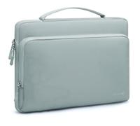 HYZUO 17-17,3 Pulgadas Funda Portátil para 17" 17,3" HP/DELL/Lenovo/ASUS/Acer/LG/MALLRACE/MSI Gaming Laptop/Razer Blade 17/18, Bolso Mano para Hombre Mujer, Maletín para Portátil/Monitor, Azul Ceniza