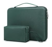 HYZUO 17-17,3 Pulgadas Funda Rígida para Portátil para 17" 17,3" HP/DELL/ASUS/Acer/Lenovo/LG/Toshiba/MSI Gaming Laptop/Razer Blade 17/18, Bolsa Protectora para Hombres Mujeres, Verde Medianoche