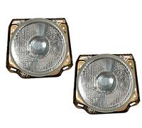 HZ-DESIGN 1 Kit Faro Luz Principal H4 Izquierda + Derecho Kit Neolite Compatible Con VW Golf 2