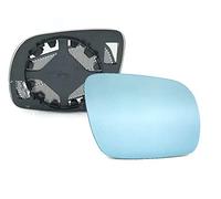 HZ-DESIGN Cristal de Retrovisor Azul Derecho Calentado Convexo Compatible Con Golf 4IV + Variante 08/1996-10/2003