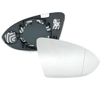 HZ-DESIGN Cristal de Retrovisor para Espejo de Repuesto Derecho Lado Copiloto 5G0857522A Apto para Golf 7 Y Variante