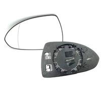 HZ-DESIGN Cristal de Retrovisor para Retrovisor Exterior Cristal Izquierda Asférico Compatible Con Corsa D E
