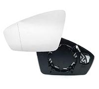 HZ-DESIGN Cristal de Retrovisor para Retrovisor Exterior Cristal Izquierda Calentado Compatible Con Tiguan AD1