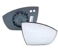HZ-DESIGN Cristal de Retrovisor para Vidrio Espejo Exterior Derecho Calentado Compatible Con C-Max S-MAX Galaxy Kuga