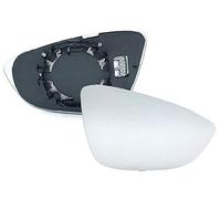 HZ-DESIGN Cristal de Retrovisor para Vidrio Espejo Exterior Derecho Calentado Compatible Con Passat 362 365 Cc 357
