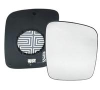 HZ-DESIGN Cristal de Retrovisor para Vidrio Espejo Exterior Derecho Calentado Eléctrico Compatible Con T4 Bus