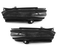 HZ-DESIGN Espejo con Luz Intermitente Izquierda + Derecho Fumar para Retrovisor Exterior Compatible Con Mondeo V