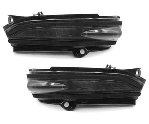 HZ-DESIGN Espejo con Luz Intermitente Izquierda + Derecho Fumar para Retrovisor Exterior Compatible Con Mondeo V