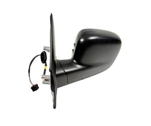 HZ-DESIGN Espejo retrovisor lateral izquierdo eléctrico negro apto para T5 hasta 10.2009