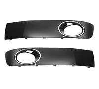 HZ-DESIGN Rejillas Ventilación Rejilla Izquierda + Derecha Con Anillo de Cromo Faros Antiniebla Compatible Con T5 Desde 2009