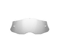 HZ Plata Seecle SE-41S271-HZ-Lente de Repuesto de Color Plateado con Espejo Compatible para Gafas/máscara 100% RACECRAFT 2 / STRATA 2 / ACCURI 2 / Mercury 2, Adultos Unisex, Transparente, Talla única