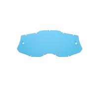 HZ Se-41s267-hz-Lente Seecle SE-41S267-HZ Lente de Repuesto Azul Compatible para Gafas/máscara 100% RACECRAFT 2 / STRATA 2 / ACCURI 2 / Mercury 2, Adultos Unisex, Transparente, Talla única