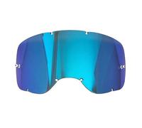 HZ SE-41Z056-HZ Lente Azul Espejo Curve Fox Compatible para Airspace/Main VLS, Unisex-Adult, Blue Mirror, One Size
