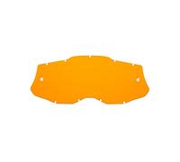 HZ Seecle SE-41S268-HZ-Lente de Repuesto Naranja Compatible para Gafas/máscara 100% RACECRAFT 2 / STRATA 2 / ACCURI 2 / Mercury 2, Adultos Unisex, Transparente, XS