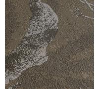 HZ62050-Horizon Hoja De Árbol Marrón Metálico Galerie Papel Tapiz