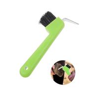 HZAOPZE 1 pcs Rasqueta para caballos, burro, cabra, pezuña, con cepillo extra estable y mango ergonómico, color aleatorio