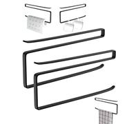 HZAOPZE 2 Piezas Portar Pollos de Cocina sin Taladrar, Soporte Papel Cocina, Portarrollos Cocina Pared, Rollo de Papel Toalla de Papel Titular, Colgador Papel para Cocina, Baño