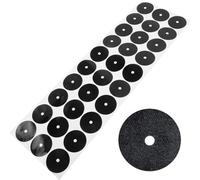 HZAOPZE 35 mm Mesa de Billar Spots Billar Mesa de Billar Marcador de Bolas Localizador de posición Billar Autoadhesivo Billar Punta de Palo 30 Piezas Punto de Servicio Americano