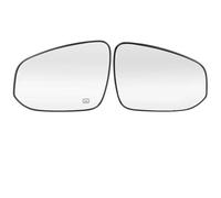HZBHD Accesorios Espejos Retrovisores Coche Para Toyota Para Grand, Para Highlander Para Corolla Cross (2014-2025), Calefacción Puntos Ciegos Vidrio del espejo retrovisor(Heating 1Pair)