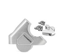 HZBHD Adaptador Elevador De Manillar para Motocicleta, Abrazadera De Extensión para R 1200 GS LC R1200GS Adventure ADV R1250GS S1000XR Bloque Fijo(Plata 3)