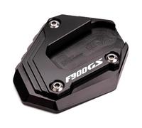 HZBHD Almohadilla De Extensión para Pata De Cabra Lateral De Motocicleta para B&MW F900GS ADV F 900 GS Adventure F 900GS ADV 2024 2025 Plataformas y Soportes(Negro)