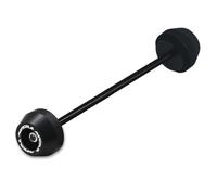 HZBHD Almohadilla Protectora contra Impactos para La Horquilla del Eje De La Rueda Delantera Y Trasera De para Ducati Panigale V2 V4 899 959 1199 1299. Deslizante Caída Protector(Negro,Trasero)