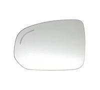 HZBHD Cristal Espejo Retrovisor Para Volvo XC60 V90 2017-2023, Cubierta Repuesto Espejos Gran Angular, Calefacción Ángulos Ciegos Laterales Vidrio del espejo retrovisor(Blind Left)