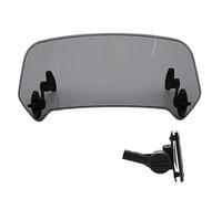 HZBHD Deflectores De Extensión De Parabrisas para Motocicleta para para Forza 125 para CBF600S para CB500X, SH300-I, ST 1100 Ajustable Elevado Deflector Viento(Tipo 3)