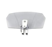 HZBHD Deflectores De Parabrisas para Motocicleta Extensión De Parabrisas Alerón Ajustable con Abrazadera Resistente Al Viento para R1200GS F850 Ajustable Elevado Deflector Viento(Fumar)