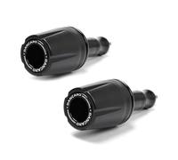 HZBHD Deslizador De Marco De Motocicleta, Almohadilla Protectora Antichoque, Protección contra Caídas para Z125 para Z400 para Z900 para Z 125 400 900 Deslizante Caída Protector(Negro)